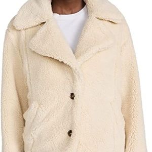 Free People Joplin Cozy Jacket in Ivory sz XS NWT